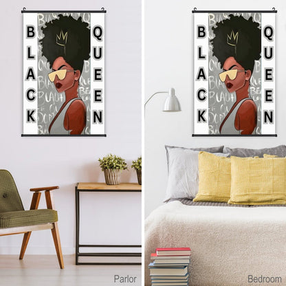 Canvas Hanging Poster with Scrolls-16"x24"/ 40x60cm