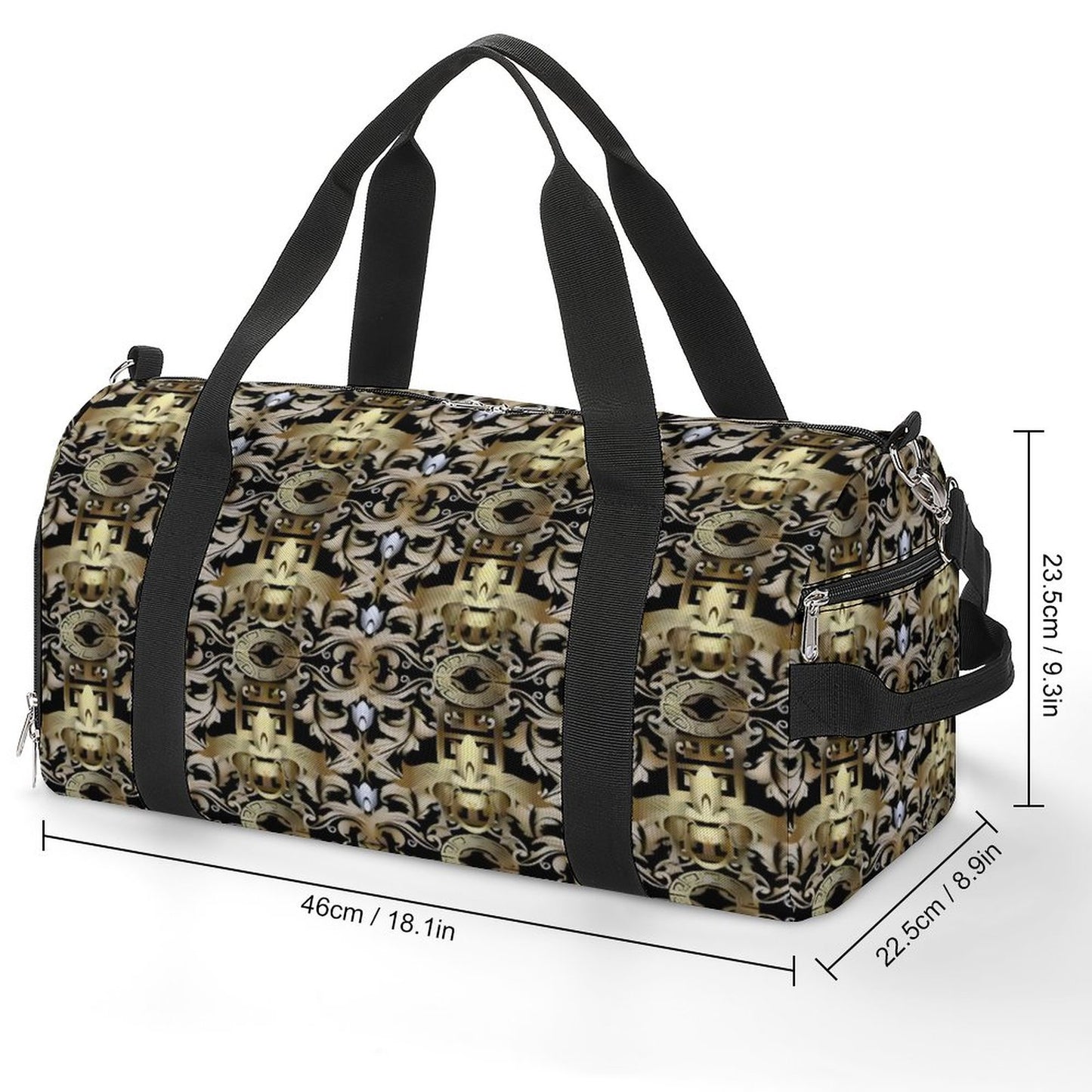 Gym bag Capacity Sports Duffel (shoe pocket included)