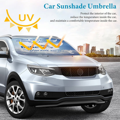 Car Sunshade Umbrella-BELIEVE