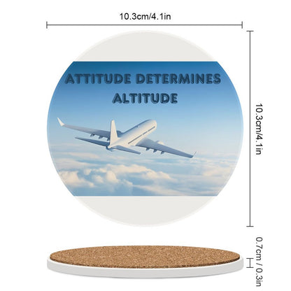 Round Ceramic Coaster