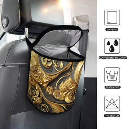 Collapsible Car Trash Bin
