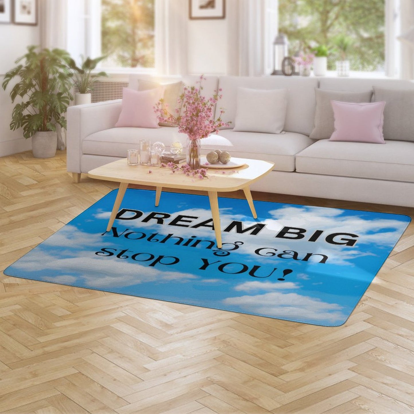 Coral Velvet Floor Mat for Home-60"x40"