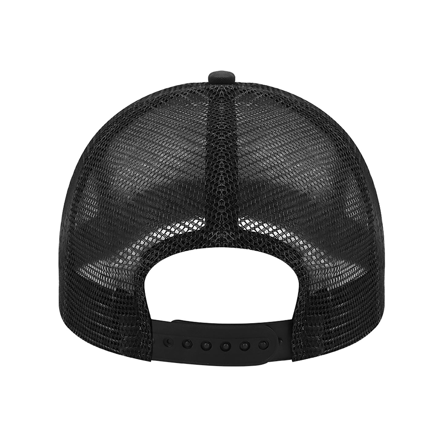 Flat Brim Trucker Hat with Fashion Frontier