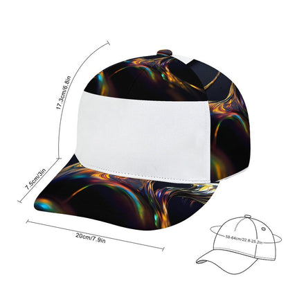 Bent Fitted Cap (All-Over Printing)