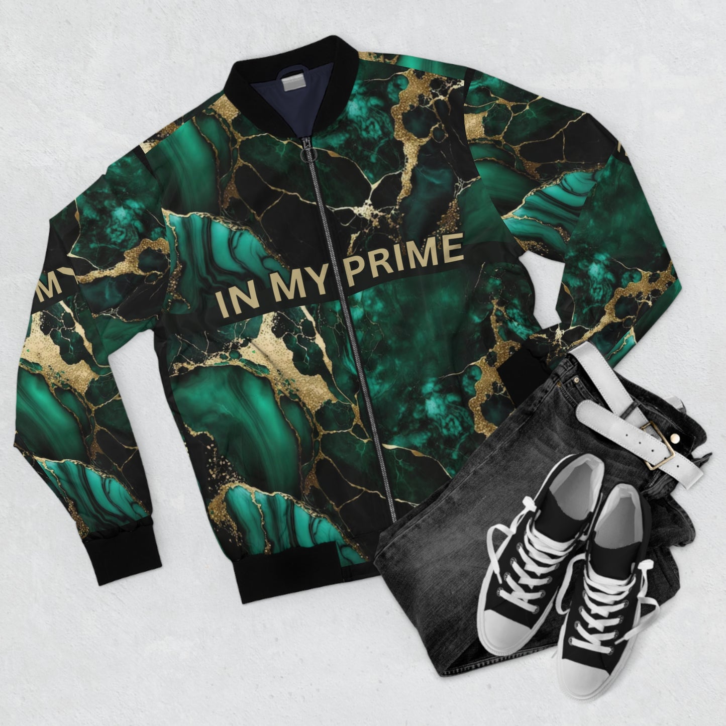 IN MY PRIME Men's Bomber Jacket (XS-5XL)
