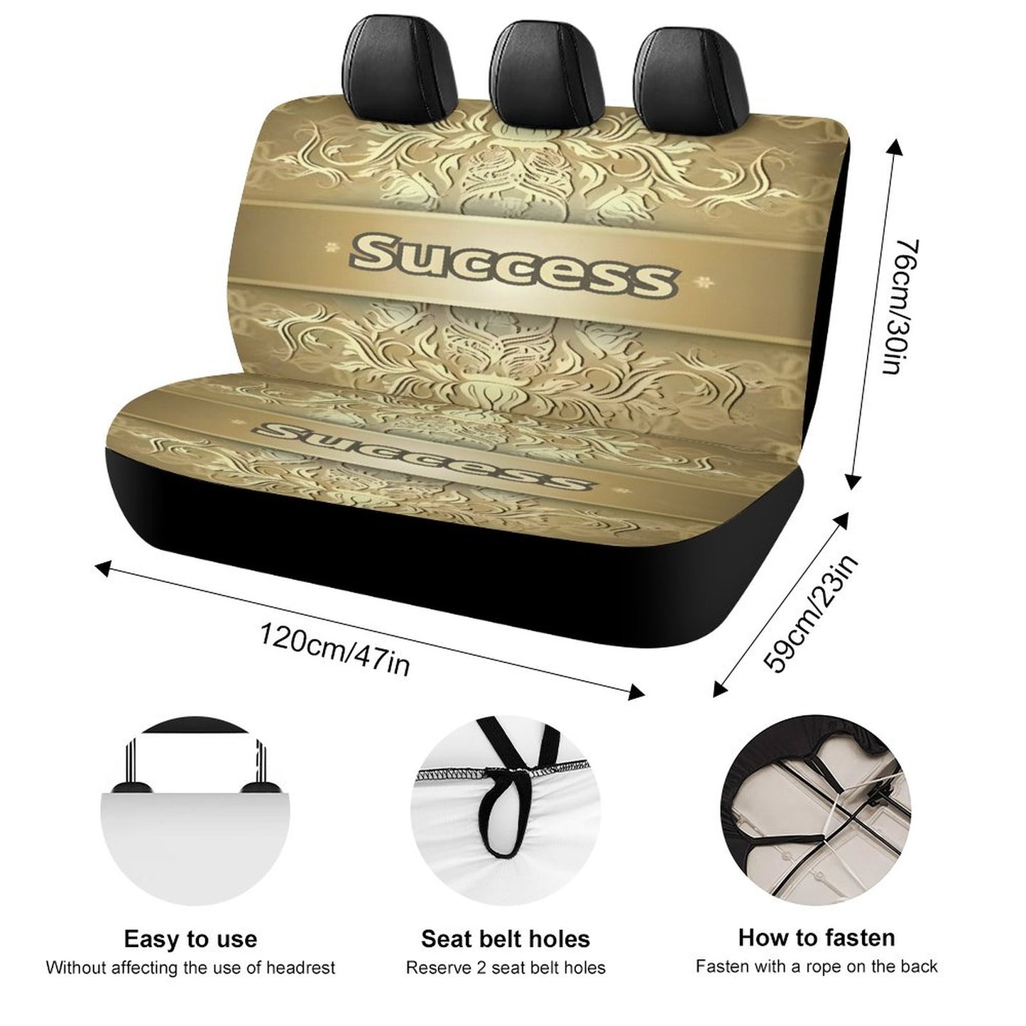 Back Seat Cover for Cars