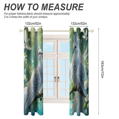Grommet Curtain-52"x72"/ 132x183cm
