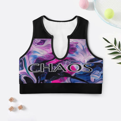 CHAOS Yoga Tank Top (black)-SMALL-2XL