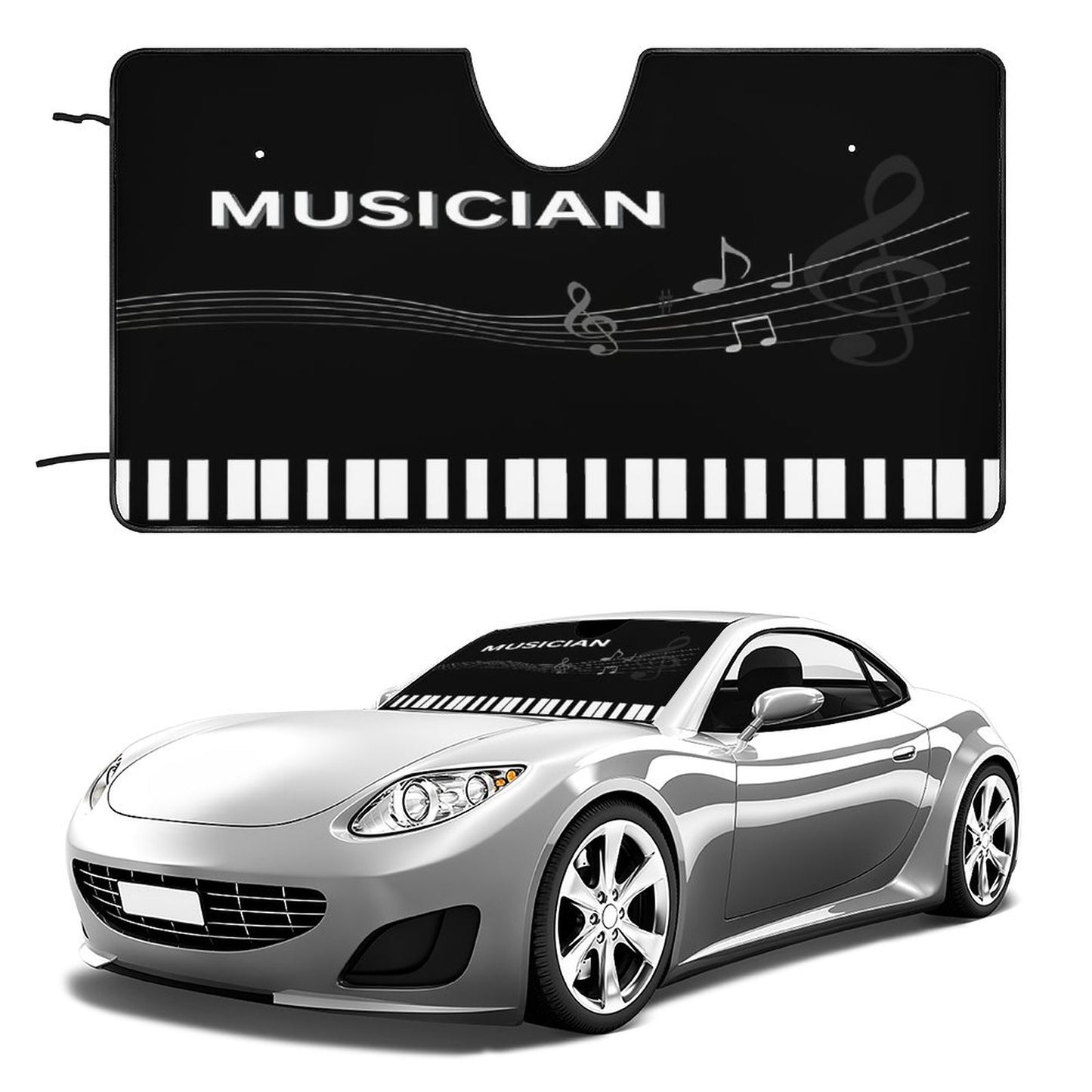 Car Cool with Sun Shades-MUSICIAN