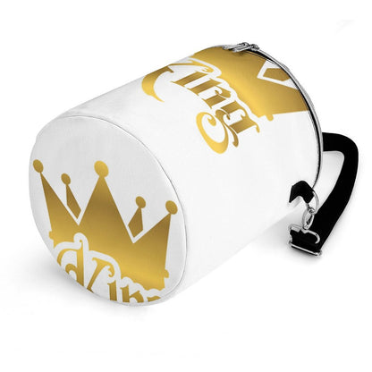 Round Collapsible Insulated Cooler Bag with Shoulder Strap A018 (All-Over Printing)