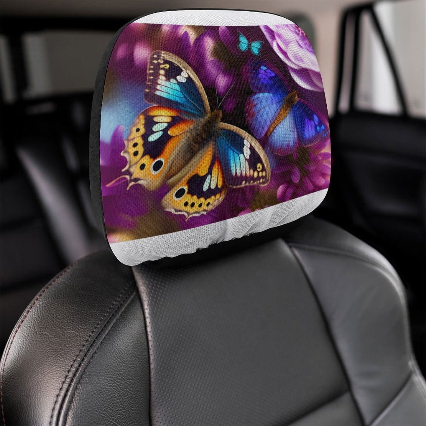 Custom Car Headrest Covers