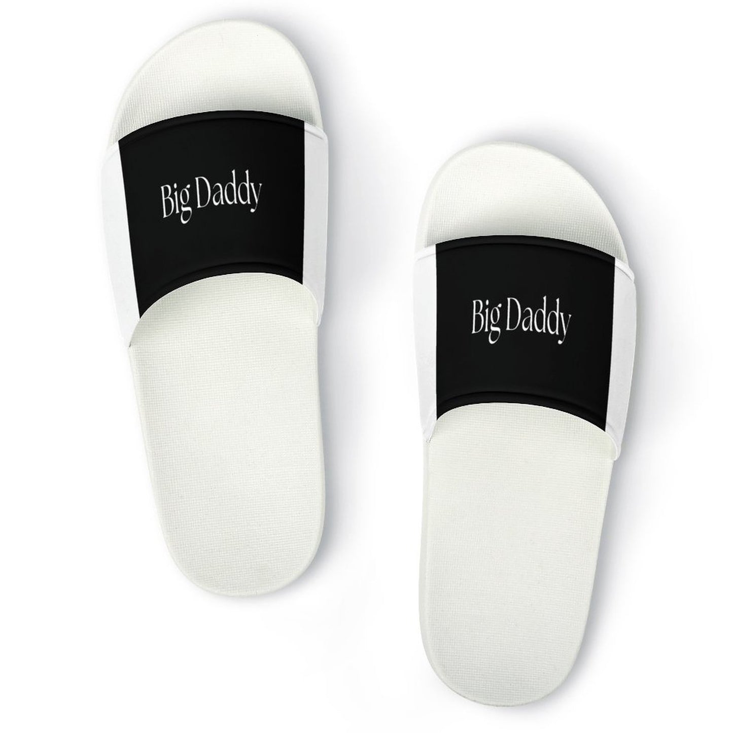 Unisex PVC Slippers-BIG DADDY (WHITE SOLES/BLACK SOLES)