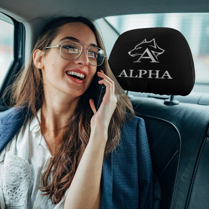Custom Car Headrest Covers