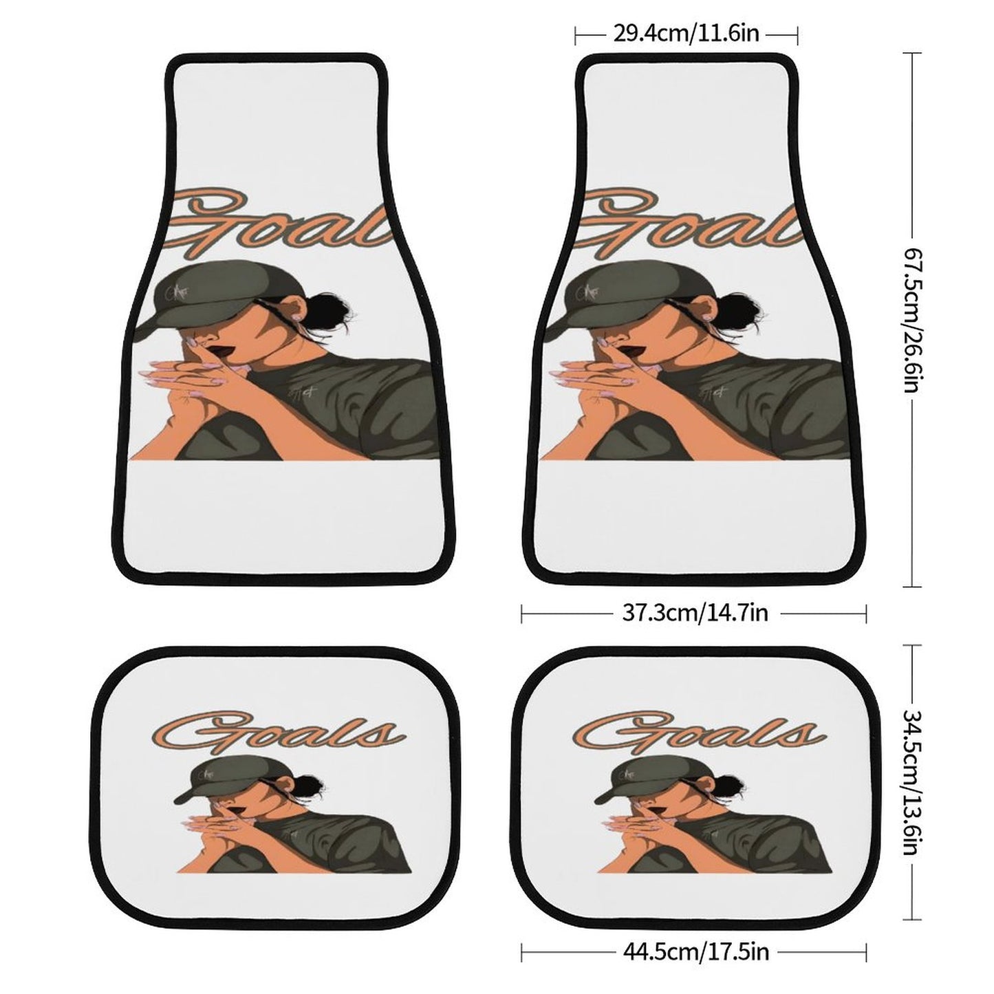 Car Mat Set of 4