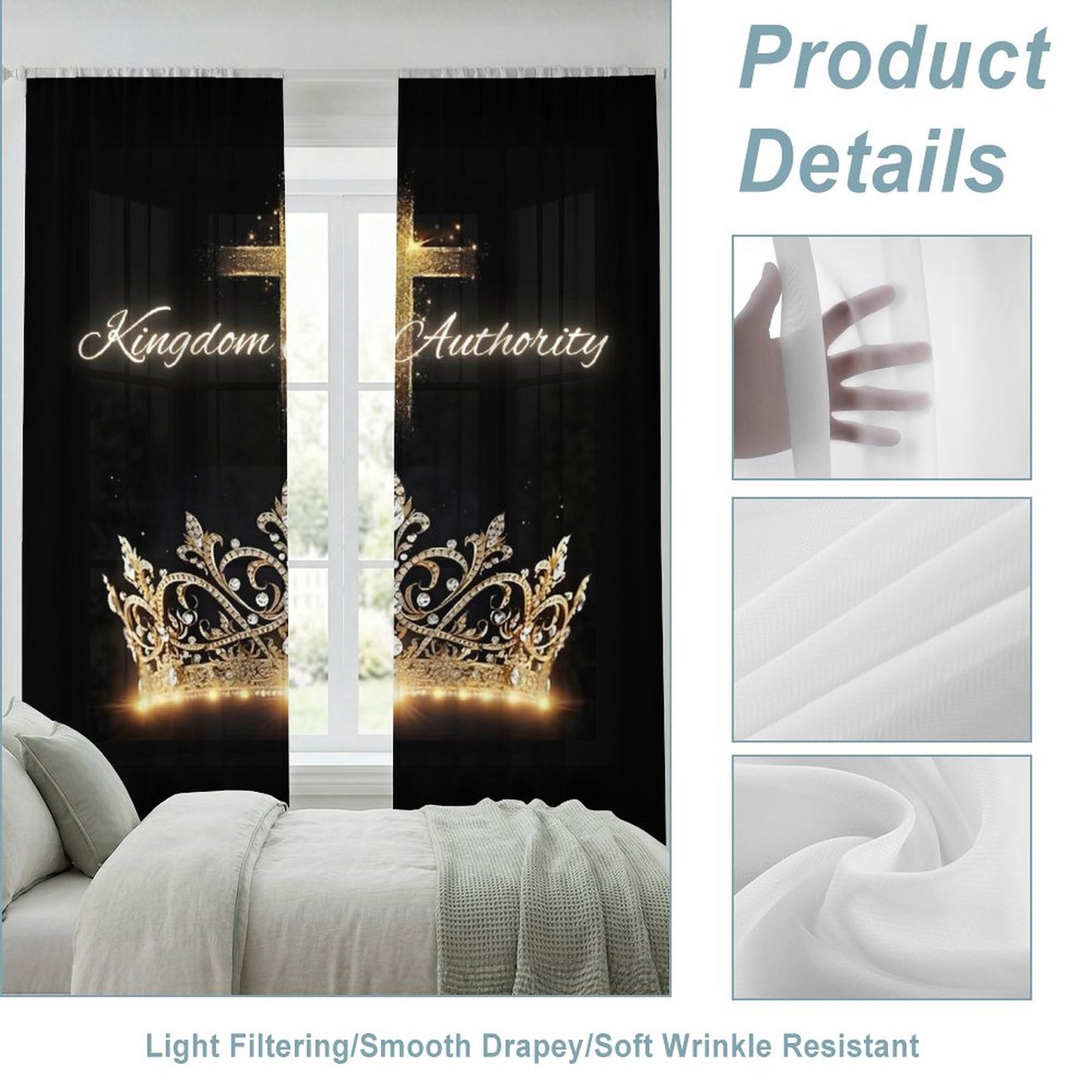Sheer Curtain(All-Over Printing)