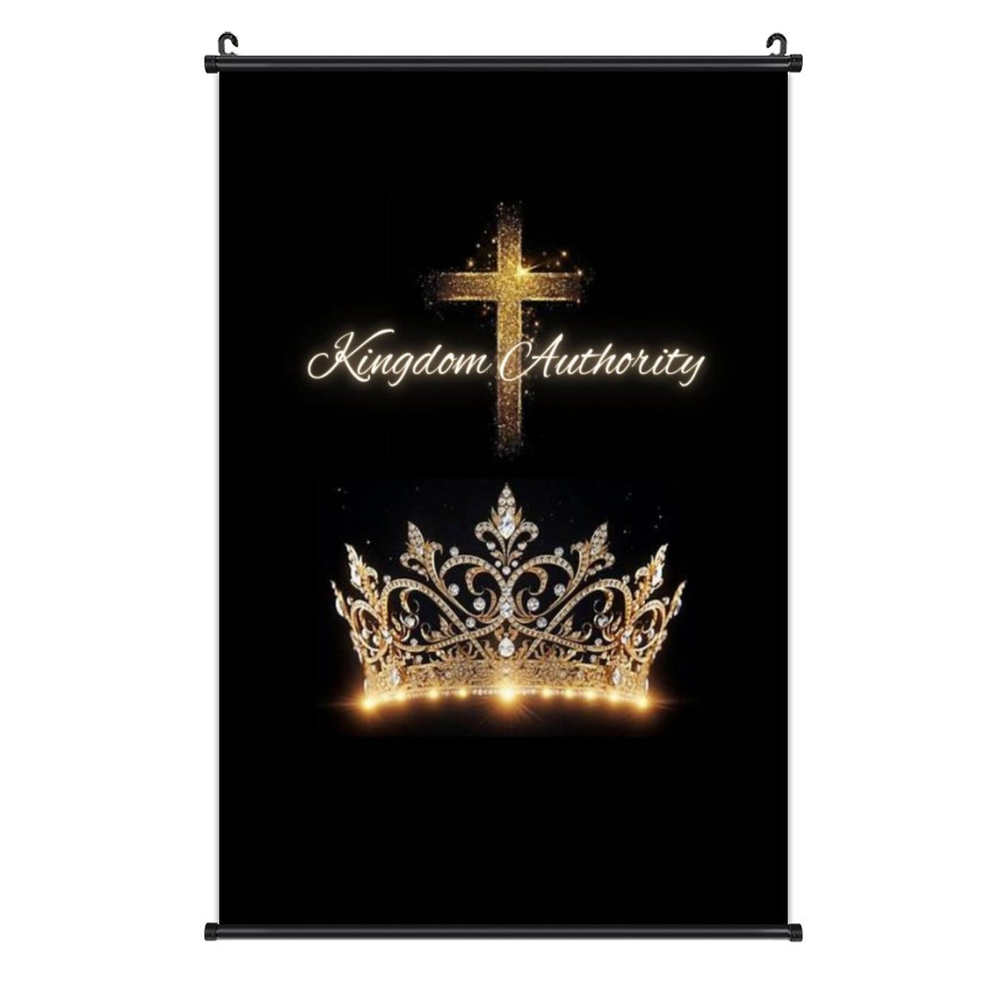Canvas Hanging Poster with Scrolls-16"x24"/ 40x60cm