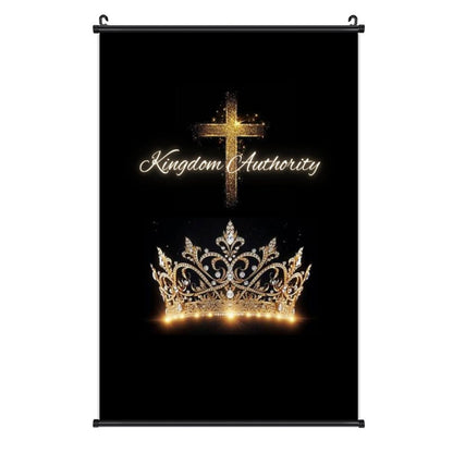 Canvas Hanging Poster with Scrolls-16"x24"/ 40x60cm