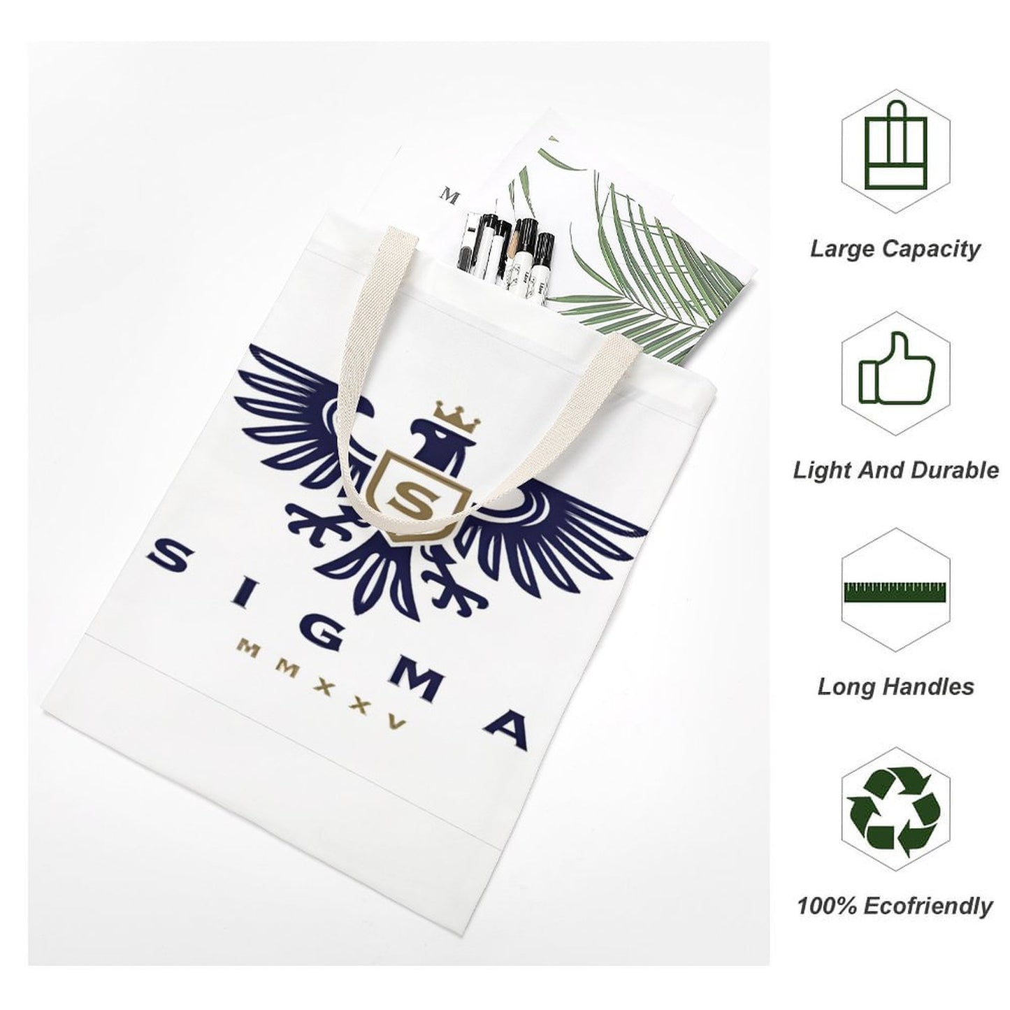 Tote Canvas Bag (Dual-sided Printing)