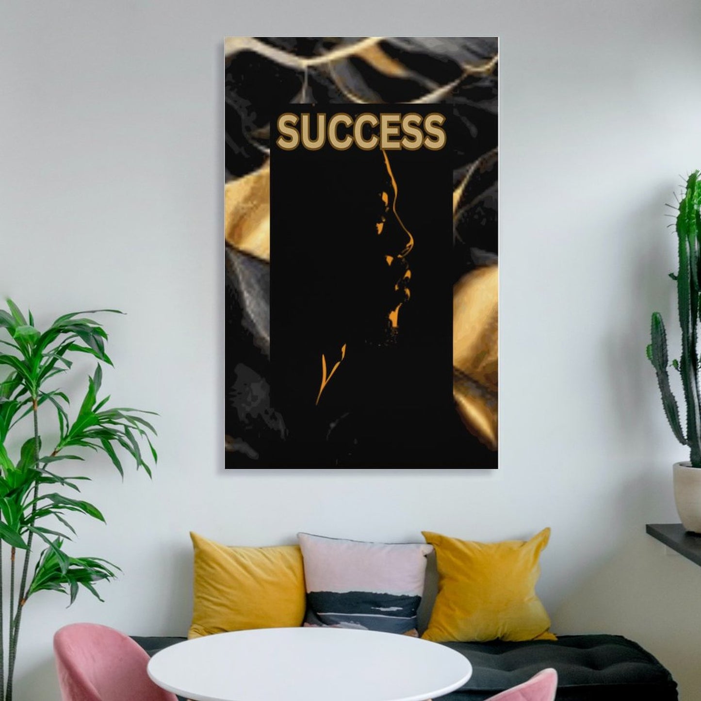 Framed Wooden Poster Hanging (Vertical 2:3)-8x12 inch