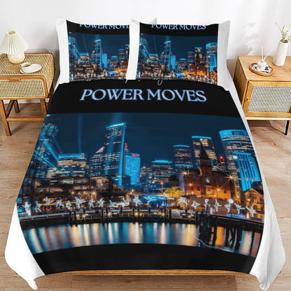 3-Piece Bedding Set-102"x90"/ 259x229cm (Dual-sided Printing)