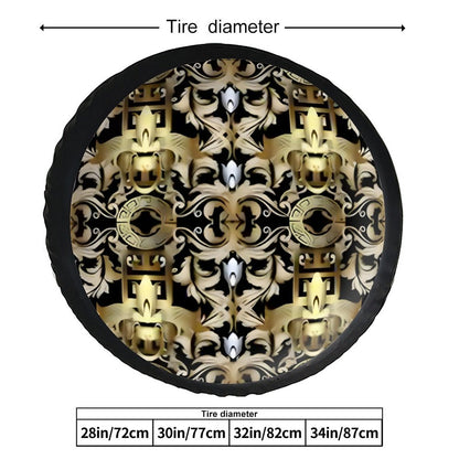 Leather Tire Cover(One-sided Printing)
