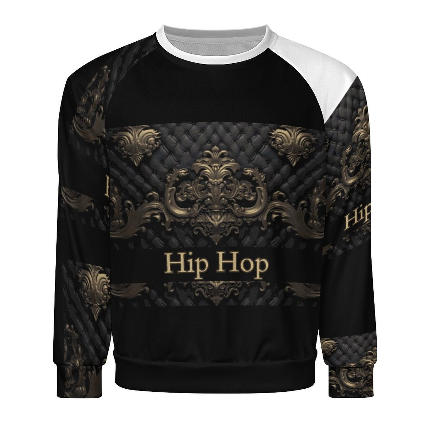 280gsm Men's Crewneck Sweatshirt Raglan A27H (All-Over Printing)