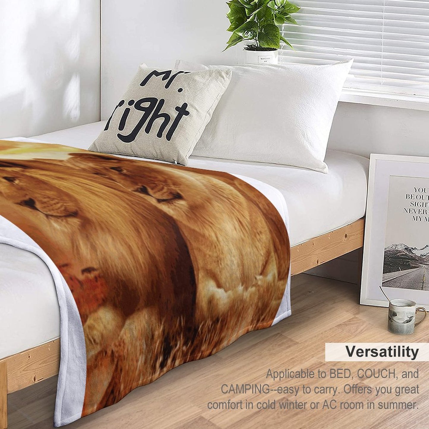 280gsm Flannel Blanket-50"x60" (Dual-sided Printing)
