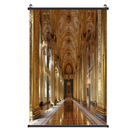 Canvas Hanging Poster with Scrolls-16"x24"/ 40x60cm