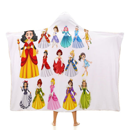 Wrap Hooded Blanket-40"x50"/ 100x130cm