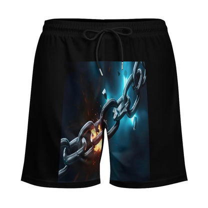Men's Beach Shorts with 4 Pockets