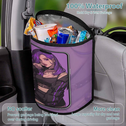 Collapsible Car Trash Bin
