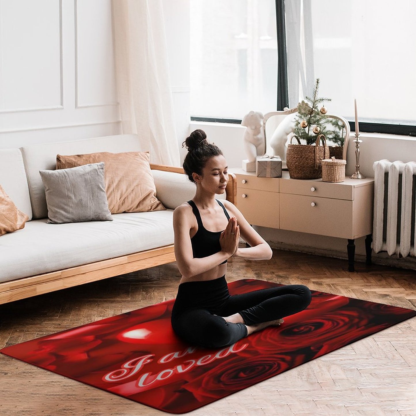 Coral Velvet Floor Mat for Home-60"x40"