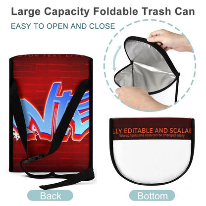 Collapsible Car Trash Bin