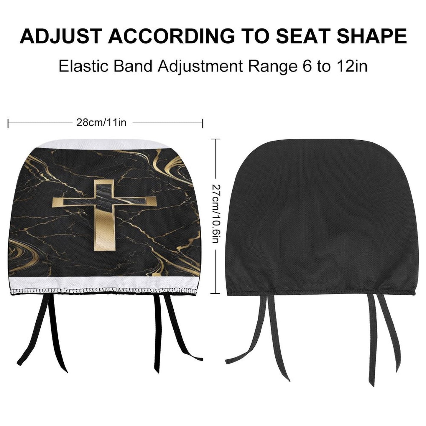 Custom Car Headrest Covers
