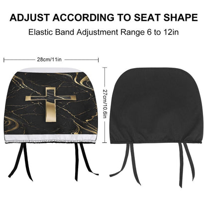 Custom Car Headrest Covers