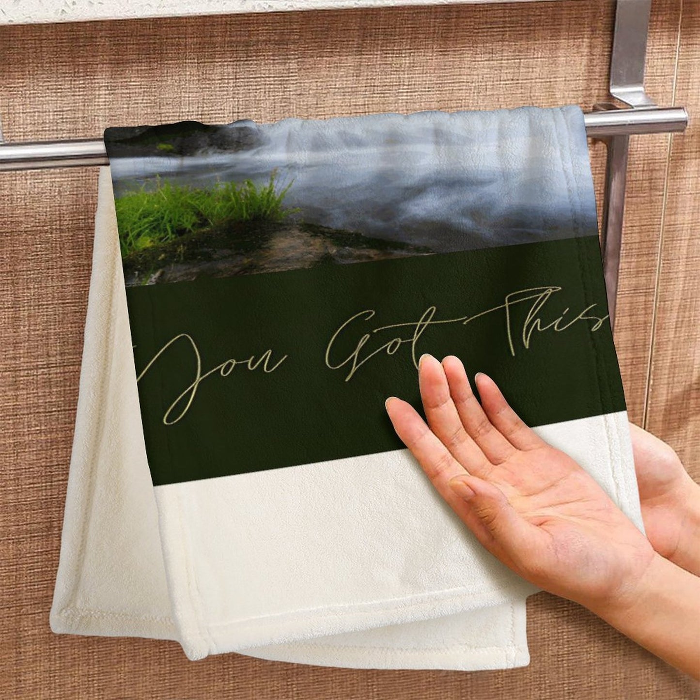 Coral Velvet Towel