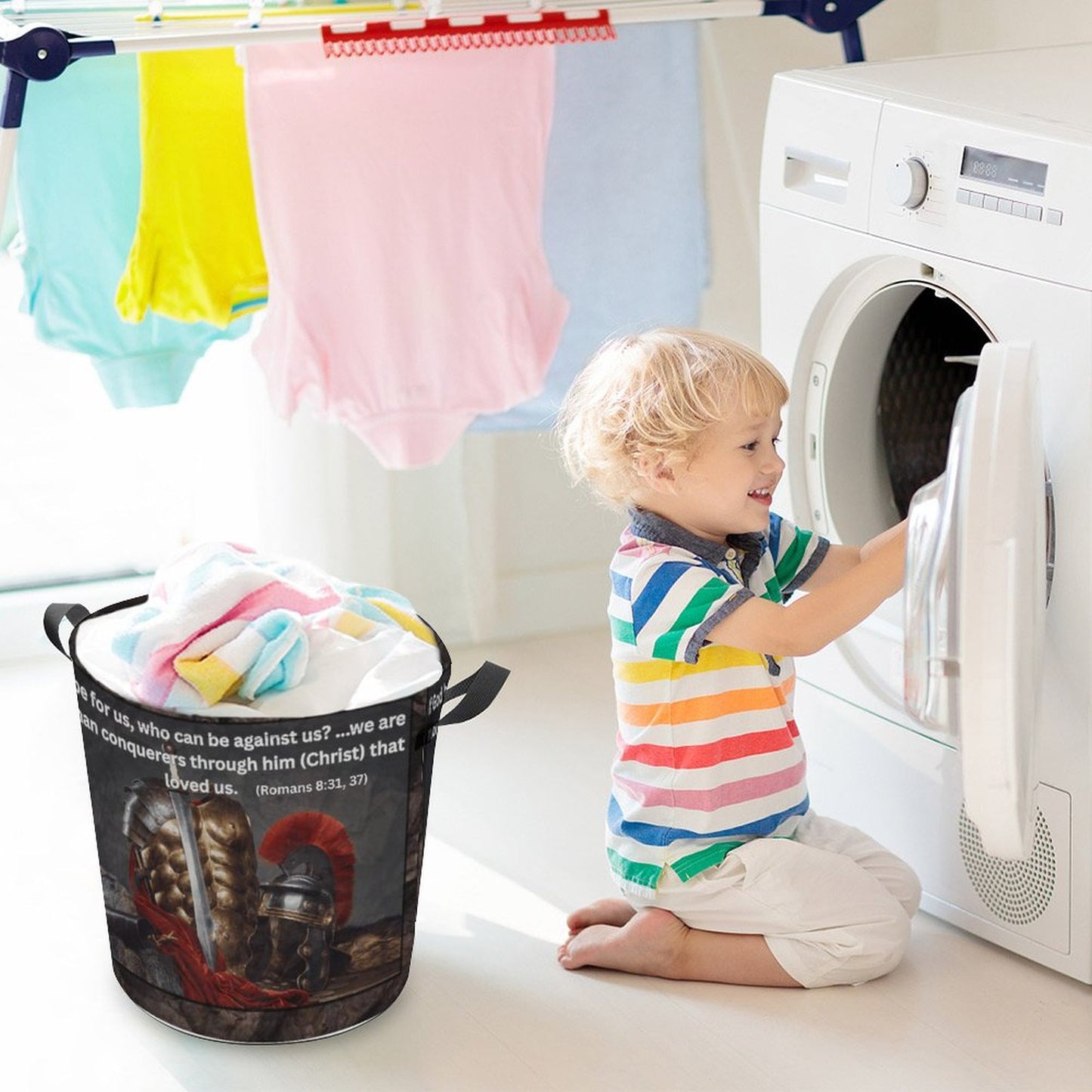 Oxford Collapsible Laundry Basket