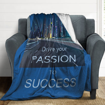 250gsm Flannel Throw Blanket-60"x80"