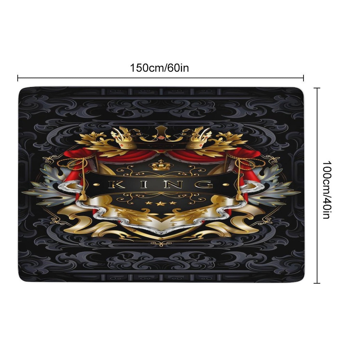 Coral Velvet Floor Mat for Home-60"x40"