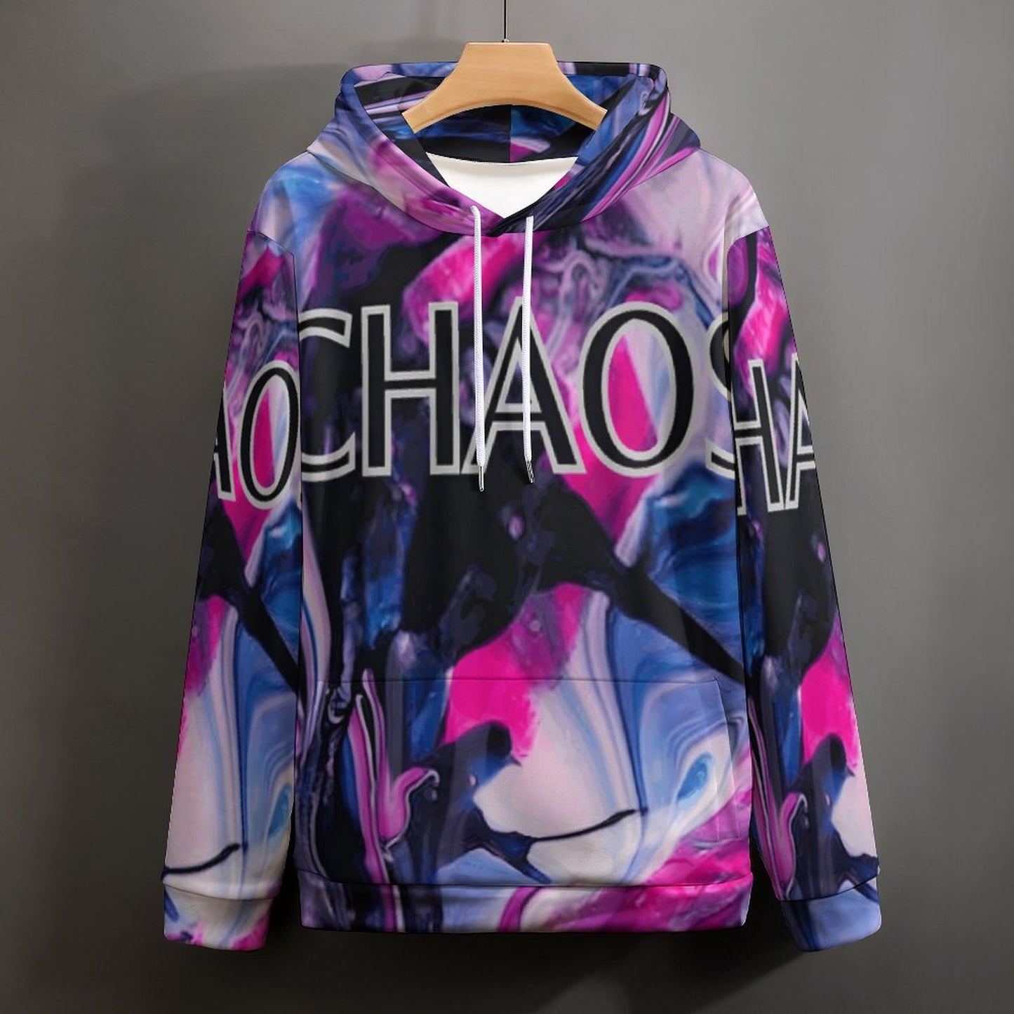 CHAOS Hoodie Double Layer Cap-SMALL-6XL