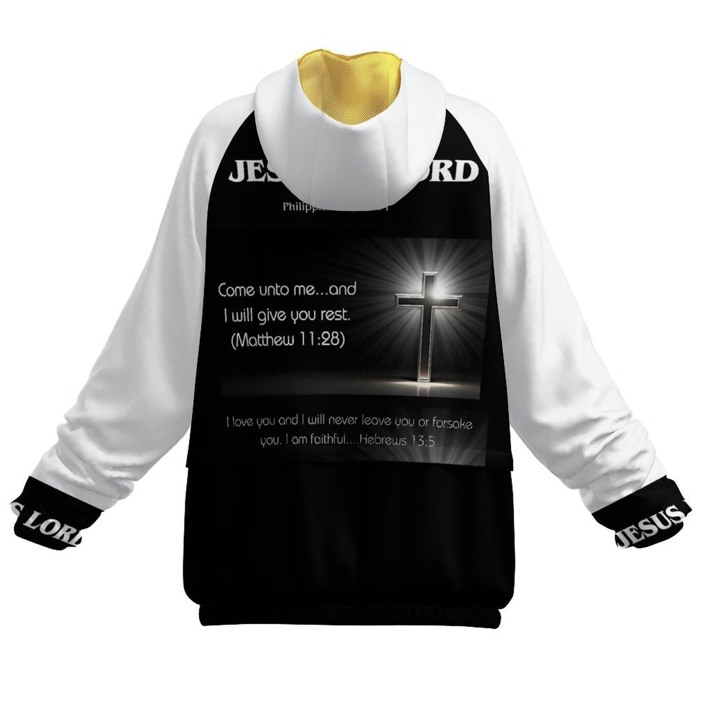 Double-Layered Hoodie with Pockets(All-Over Printing)