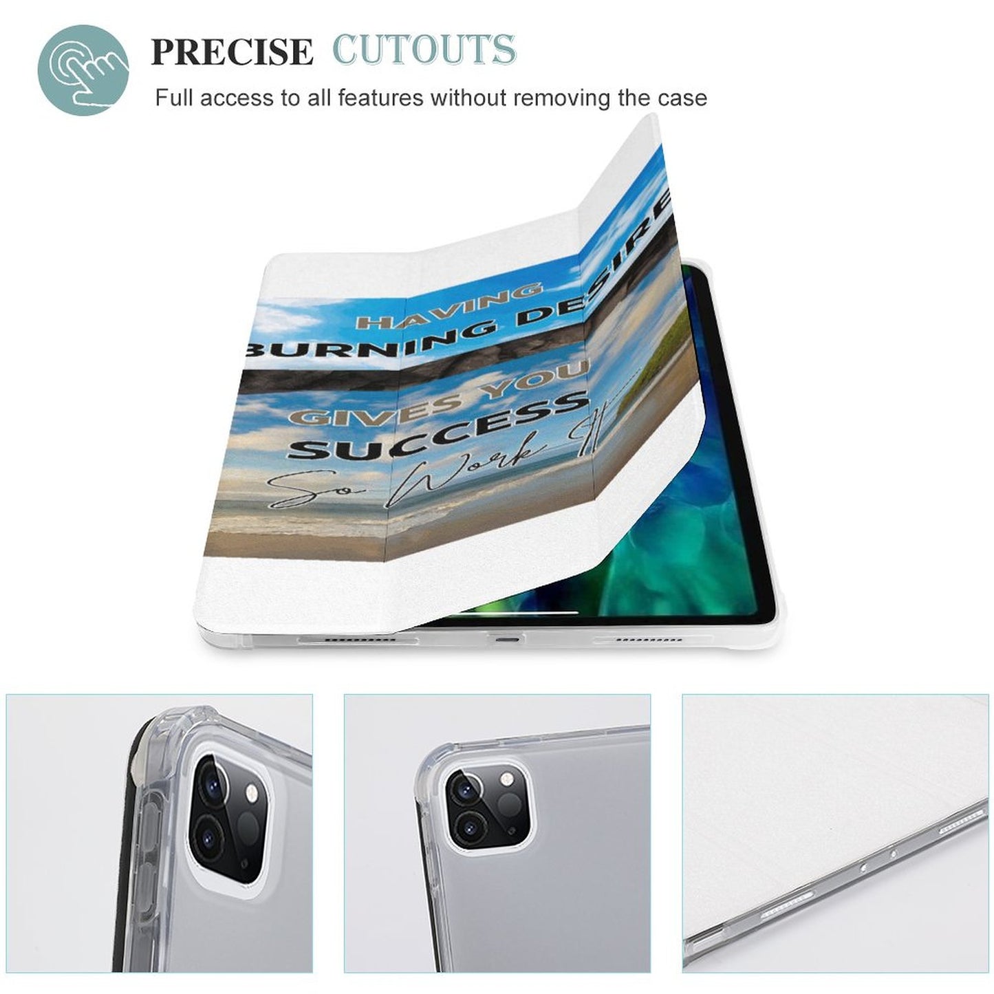 Folding iPad Case for Full Protection 12.9" iPad