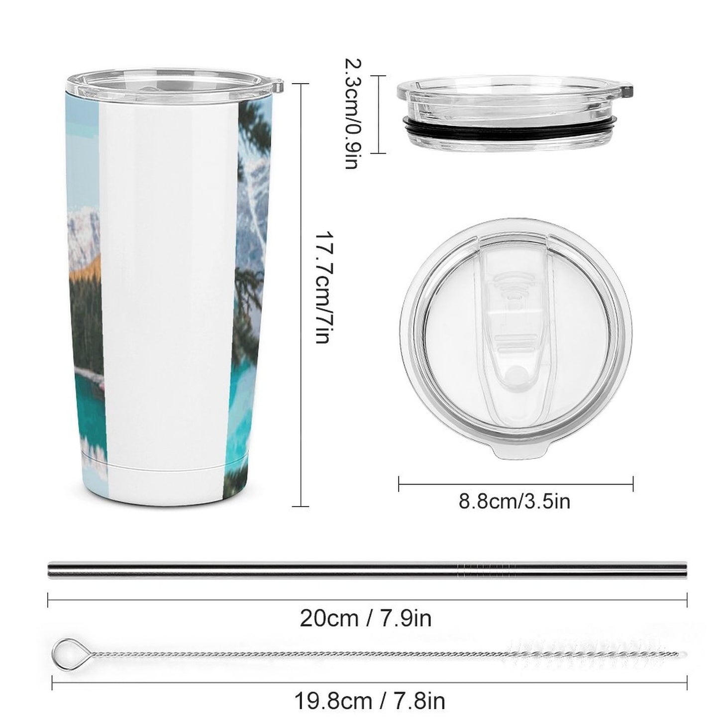 Personalised Travel Mug (All-Over Printing)