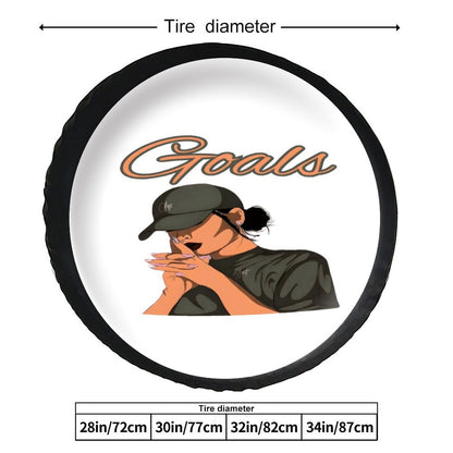 Leather Tire Cover(One-sided Printing)