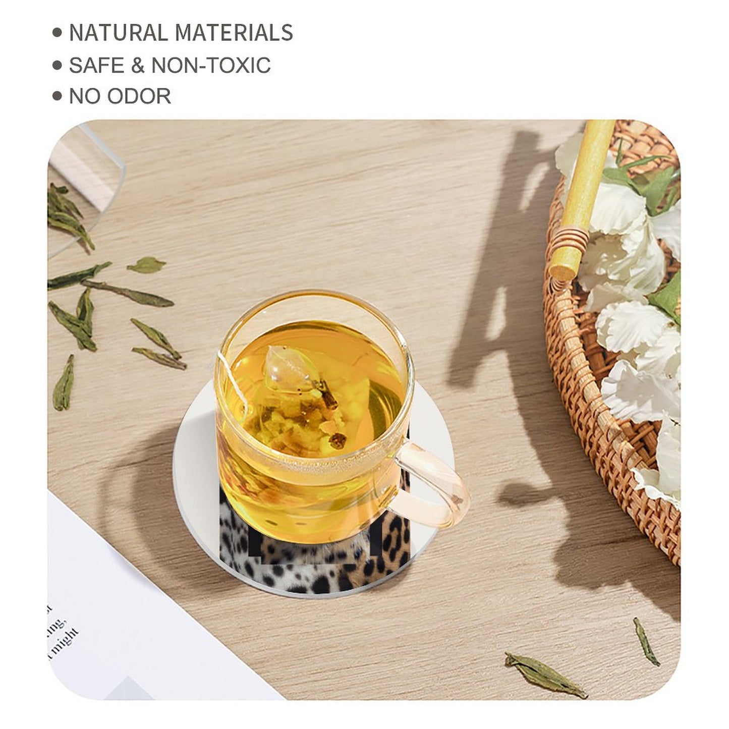 Round Ceramic Coaster