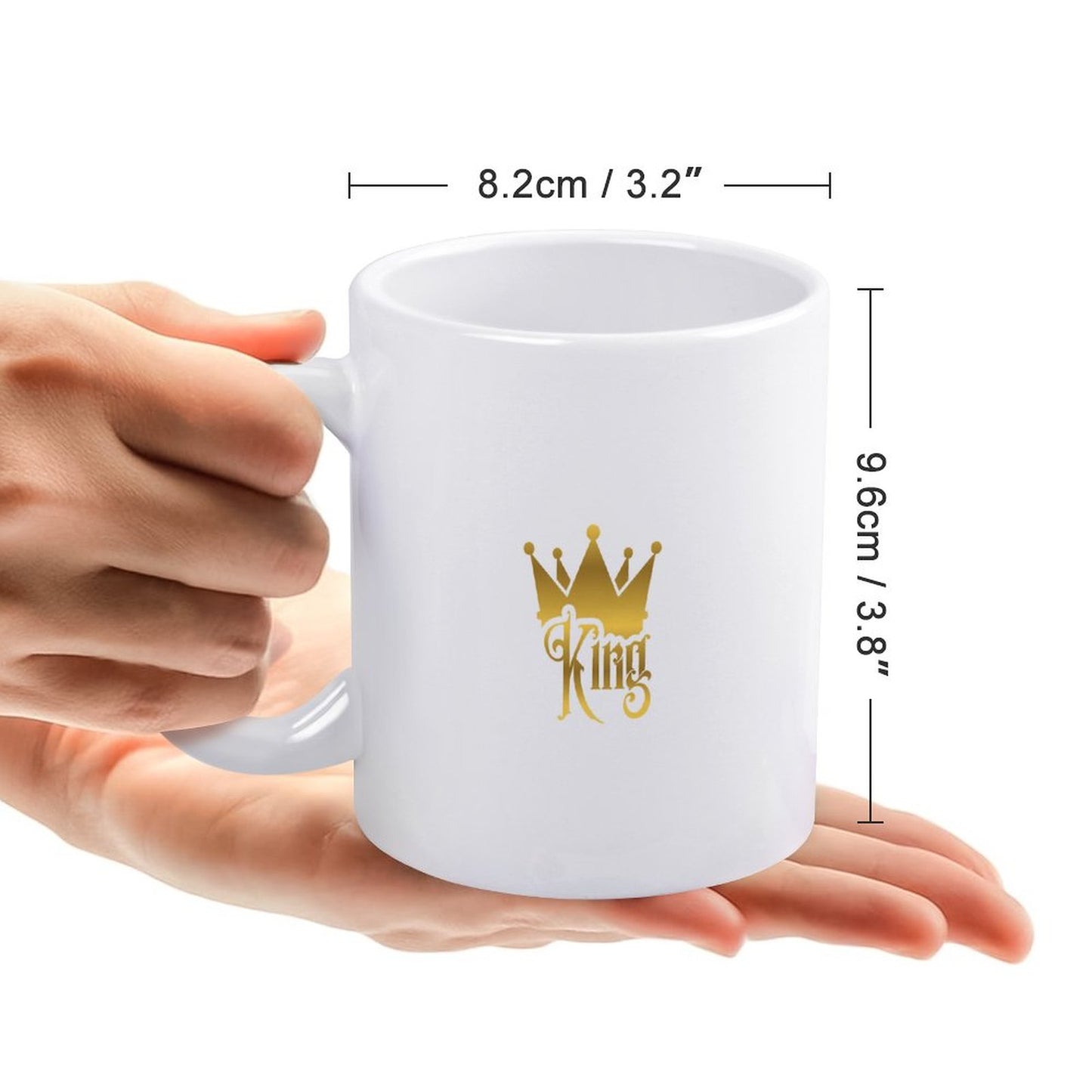 White Mug Printing (Partial Printing)