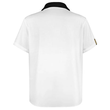 Men's Short Sleeve Father's Day Shirt with Pocket B339 (XS-7XL)