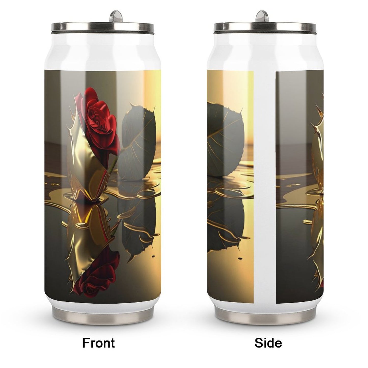 ROSE IN GOLD Stainless Steel Thermos Tumbler 500ML