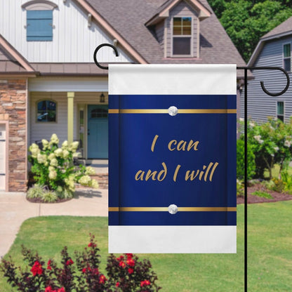 Garden Flag (2 Pics on 2 Sides)-12"x18"