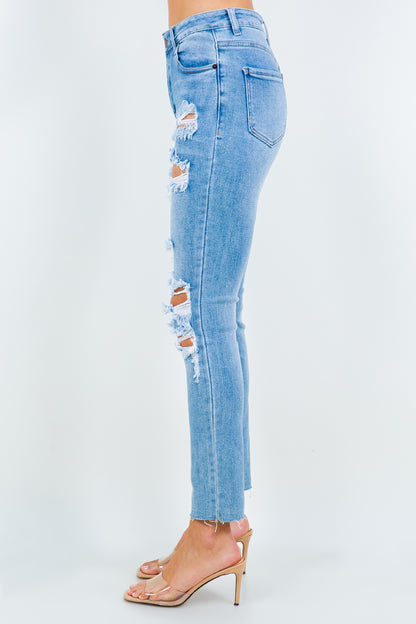 American Bazi High Waist Destroyed Jeans-1-15